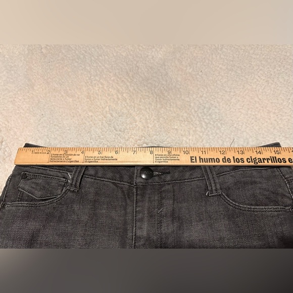 Sasson Black Embellished Embroidered pockets Bootcut Boogie jeans size 6 - Picture 8 of 9